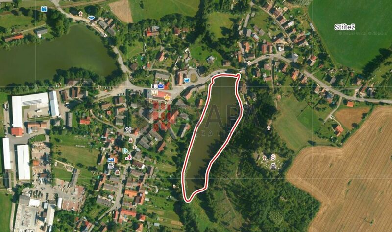 Prodej souboru čtyř rybníků v katastru obce Střítež u Jihlavy