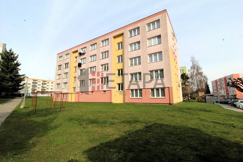 Pronájem bytu 1+1 s balkónem v ulici P. Voka ve Veselí nad Lužnicí.