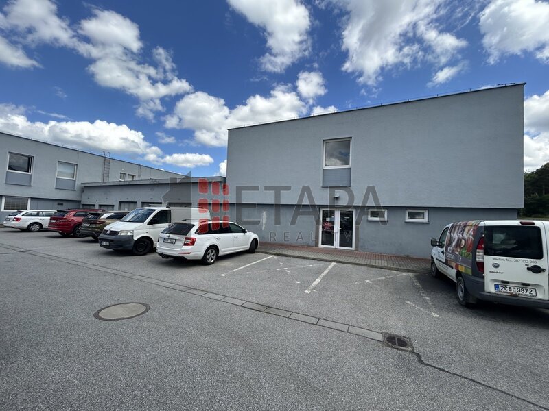 Pronájem skladových prostor 60 m² v kancelářském objektu v Žerotínově ulici v Č.Budějovicích