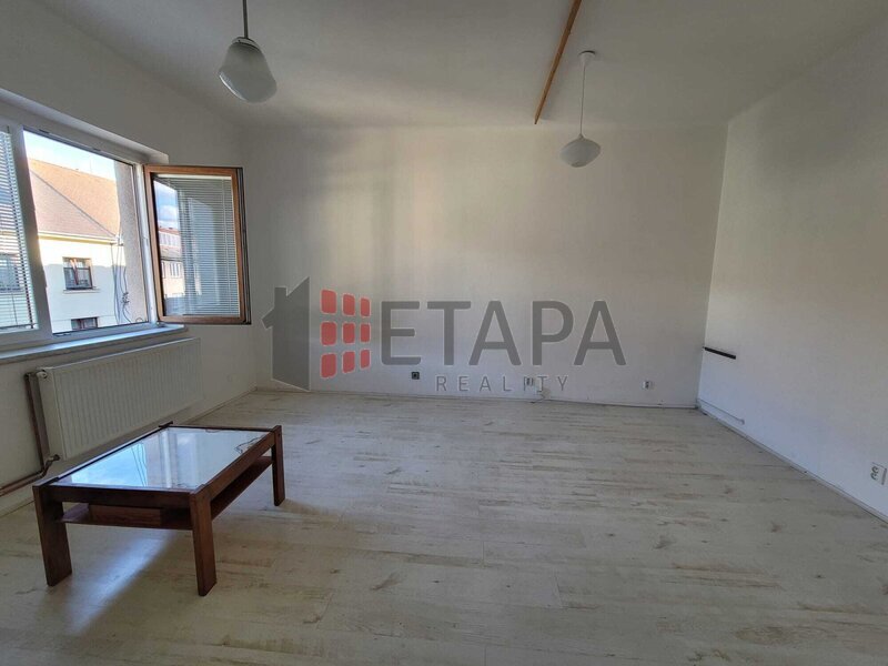 Pronájem bytu 1+1 50 m² s prostornou komorou v ul.Čechova v Českých Budějovicích.