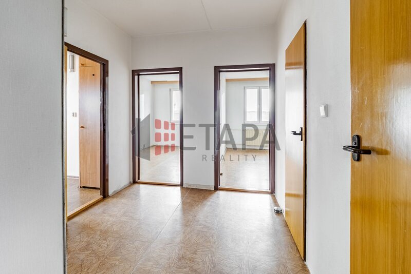 Prodej bytu 4+1 s lodžií v ulici Budovatelská v Trhových Svinech.